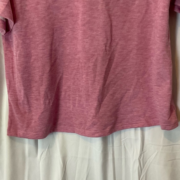 Sew in Love Women’s Short Sleeve V-Neck Light Plum Heathered Size Large - Picture 5 of 11